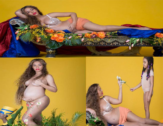 पॉप स्टार बेयोंसे ने किया प्रेग्नेंसी का खुलासा,न्यूड फोटोशूट हो रहा वायरल